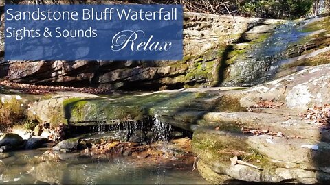 Relaxation Video With Soothing Waterfall Sounds & Sights