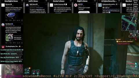 Cyberpunk 2077 - Part 16.5 #TySights #SGR #NewsTrends 9/16/23