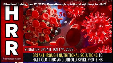 Breakthrough nutritional solutions discovered that may HALT CLOTTING and UNFOLD spike proteins