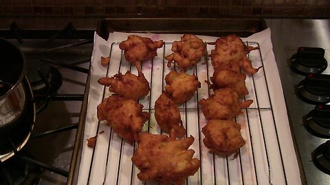 Chicken Fritters Cajun Style