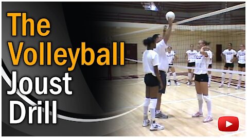 Play Better Volleyball - The Joust Drill for Blockers featuring Coach Santiago Restrepo