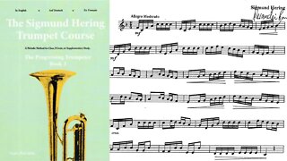 🎺🎺 [MÉTODO DE TROMPETE] Livro 3 do método de Sigmund Hering (ETUDE 1) 01