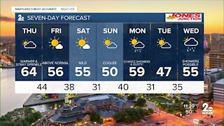 WMAR-2 News Weather at 11