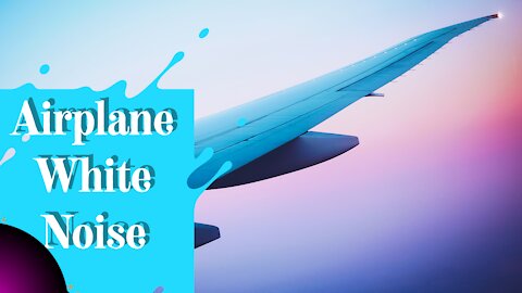 Airplane Cabin White Noise | Perfect for Sleeping, Relaxing, Homework, Reading | 5 Hours