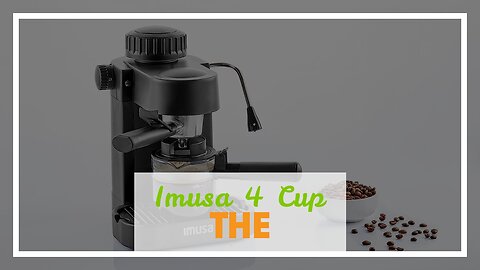 Imusa 4 Cup Epic Electric Espresso/Cappuccino Maker (Cafe Cubana, Cortadito, Colada, Cafe con L...