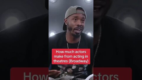 Powerbook II actor Petey McGee explains how much you get paid for stage acting!