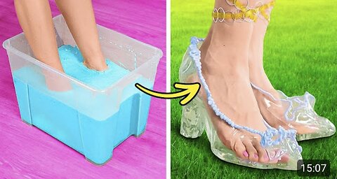 DIY CRYSTAL SHOES! amazing Shoe craft Ideas