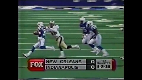 1998-09-27 New Orleans Saints vs Indianapolis Colts