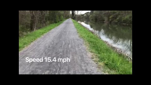 Old Erie Canalway Trail bike ride