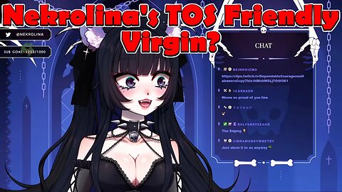 @nekrolina's TOS Friendly Virgin? #vtuber #clips