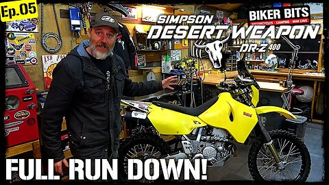 DRZ400 - Simpson Desert Weapon Build - Ep.05!