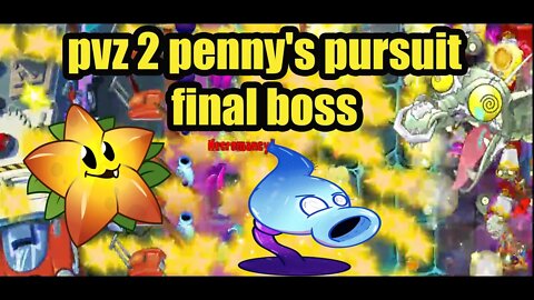 Penny's Pursuit NEW Roman Zombies 2 New Mode pvz 2 penny's pursuit, the final boss