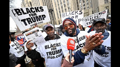 Pres Trump SHATTERS Record Support With Black & Hispanic Voters, New Poll Shows 9-25-23 Timcast IRL