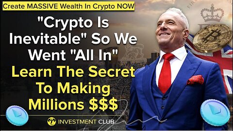 "Crypto Is Inevitable" So We Went "All In" - Learn The Secret To Making Millions $$$