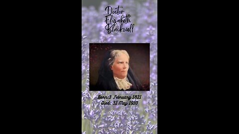 Dr Elizabeth Blackwell