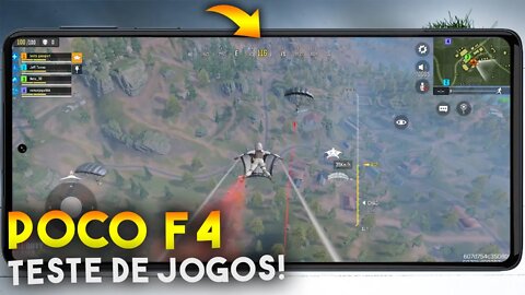 Poco F4 - Teste de JOGOS! COD Mobile e Asphalt 9 será que roda liso?