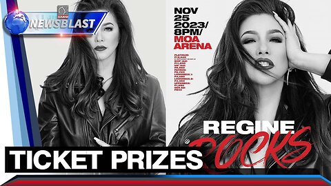 Ticket prizes para sa November concert ni Regine Velasquez, inilabas na