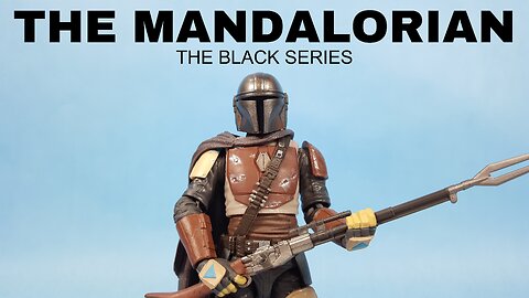 Star Wars The Mandalorian Black Series 6 inch unboxing