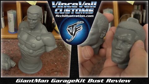 Giantman Bill Foster Garage Kit Bust Review