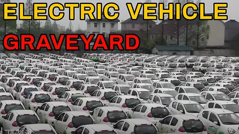 EVs Abandoned And Piles Up Across Cities In China