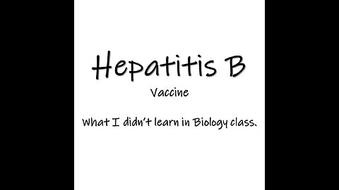 Section 6 Hepatitis B