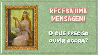 💌 UMA MENSAGEM PARA VOCÊ! O que preciso saber hoje?🕯