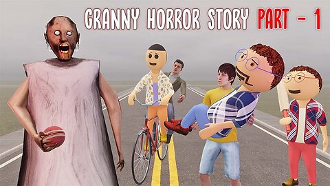 Gulli Bulli Aur Granny Part 1 || Granny Horror Story || Make Joke Factory