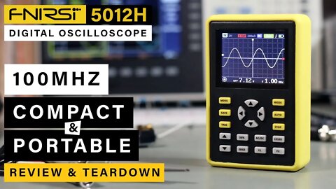 FNIRSI 5012H Handheld Oscilloscope ⭐ 100 Mhz ⭐ Fast, Compact & Portable