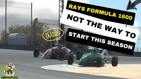 Rays Formula 1600 : Weathertech Raceway Laguna Seca : Not How i Wanted to Start the Season