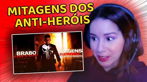 REACT - AS MITAGENS DOS ANTI-HERÓIS EM FILMES E SÉRIES (Melhores Momentos) - NoirZ