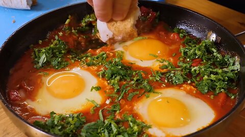 Yummiest eggs I've ever eaten❗ Traditional Shakshuka ❗