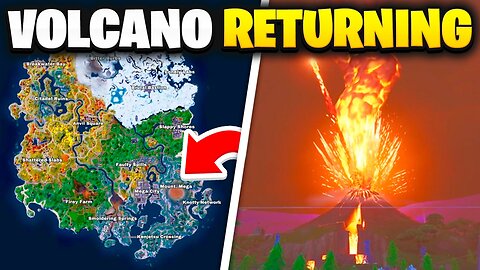 Fortnite Chapter 4 Season 3: Mount. Mega Volcano Forms | Fortnite Concepts