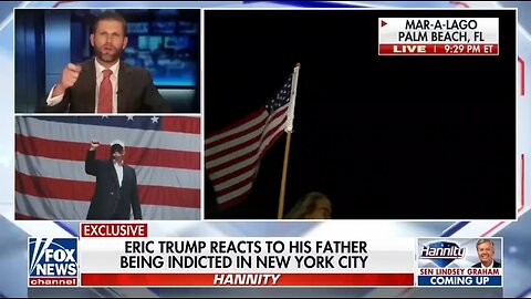 Eric Trump's First Reaction To His Father's Indictment