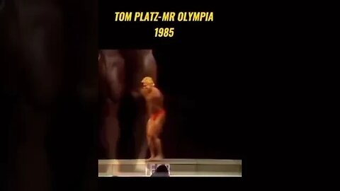 Tom Platz apresentação individual Mr. Olympia 1985