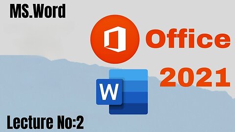 Microsoft Office 2021 | File Button | Lecture 2 in Urdu