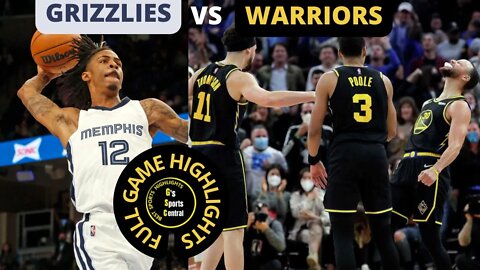 WARRIORS VS GRIZZLIES FULL GAME HIGHLIGHTS | NBA TODAY