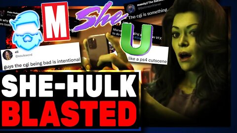 She Hulk Gets ROASTED By Fans! She-Hulk: Attorney at Law On Disney Plus Looks Terrible!