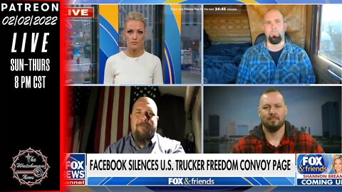 The Watchman News - 02/02/2022 Convoy To DC 2022 Update After Facebook Ban - Fox & Friends