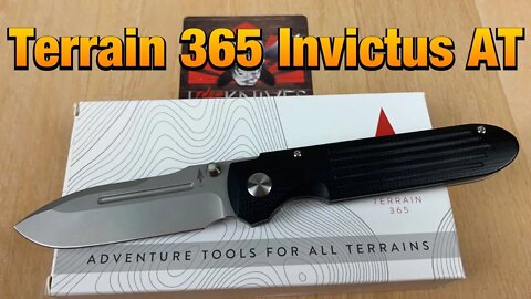 Terrain 365 Invictus AT / includes disassembly/ Prometheus Design Werx Terravantium Blade !