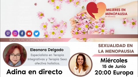 Eleonora Delgado: Sexualidad en la menopausia | Mujeres en Menopausia