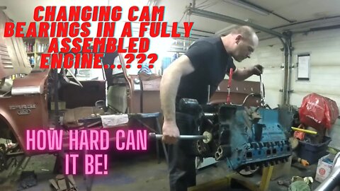 Changing Camshaft Bearings in a Fully Assembled Big Block Mopar