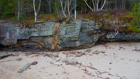 Beyond the Face in the Rock. Au Train, Michigan