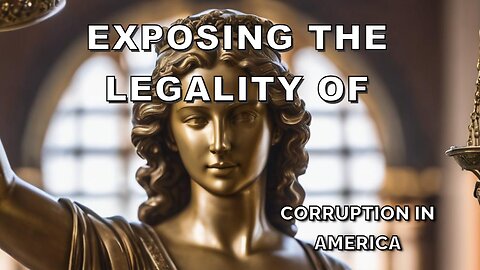 Exposing the Legality of Corruption in America