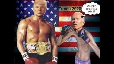 "DONALD TRUMP Vs JOE BIDEN GAME OVER FIGHT"