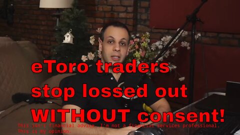 eToro FORCING STOP LOSSES on $GME traders - WHY???