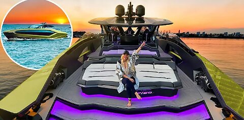 Inside World's First $4m Lamborghini Yacht