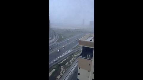 Sand Storm in Dubai