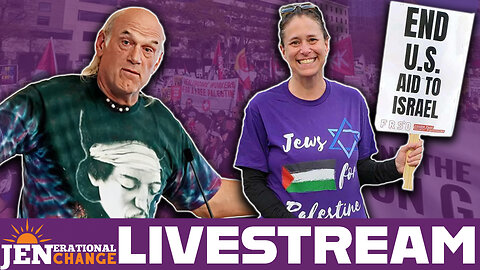 Jen MARCHES For Free Palestine, Bernie Sanders FAIL & Tucker Carlson Visits Assange w/ Jesse Ventura