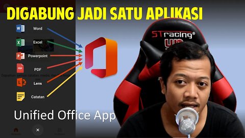 Aplikasi Office Gabungan Word, Excel, PowerPoint, Lens (Unified Office App)