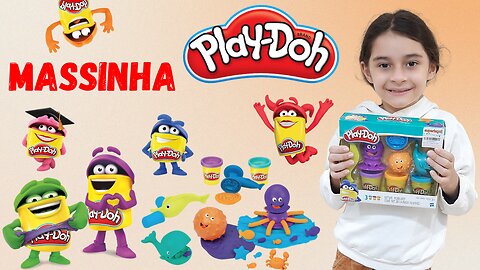 MASSINHA DE MODELAR / PLAY- DOH / FUNDO DO MAR #playdoh #massinhaplaydoh #massinhas